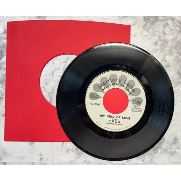 Poco My Kind of Love / Pickin Up the Pieces 45 Rock Folk Promo Reissue - Picture 3 of 6